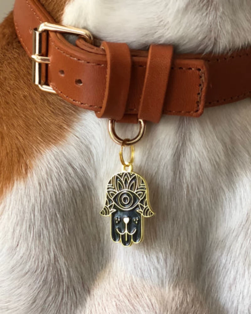 TWO TAILS PET COMPANY Hamsa ID Tag (Custom) - Image 5