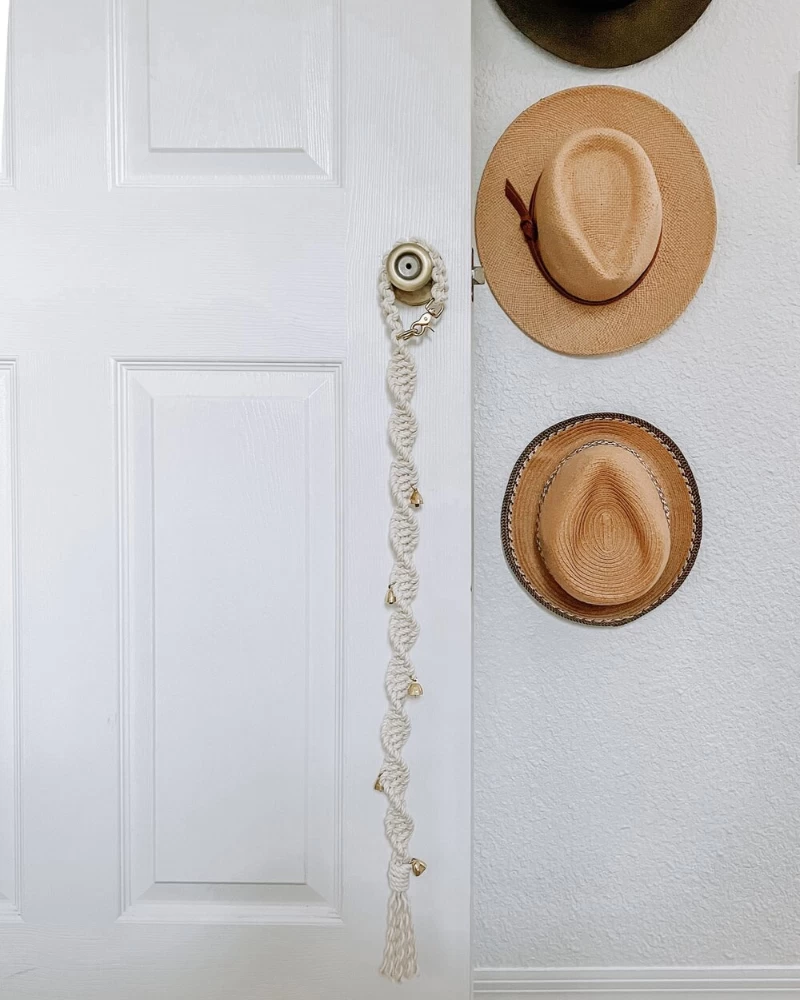 EMBER & IVORY Macrame Dog Potty Bells (Made In The USA) - Image 7