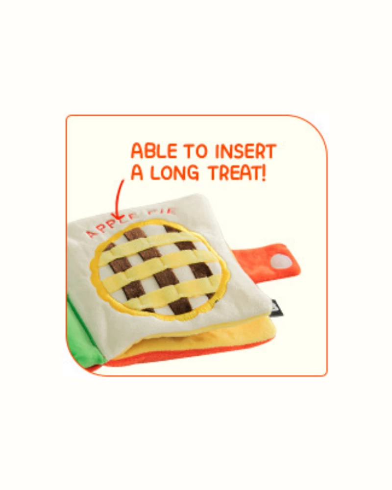 BITE ME Lunch Box Nosework Dog Book Plush Toy - Image 7