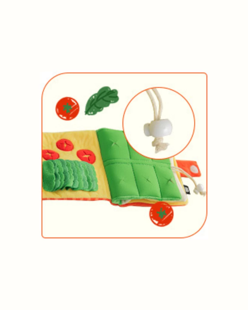 BITE ME Lunch Box Nosework Dog Book Plush Toy - Image 8