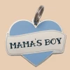 TWO TAILS PET COMPANY Mama's Boy Custom Pet ID Tag (Custom/Drop-Ship)