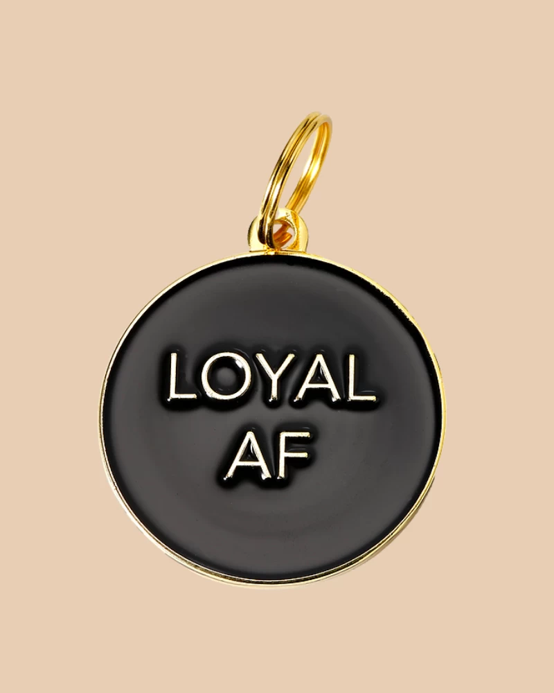 TWO TAILS PET COMPANY Loyal AF ID Tag (Custom/Drop-Ship) - Image 2