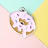MY FAMILY Dogs Love Donuts Custom Pet ID Tag