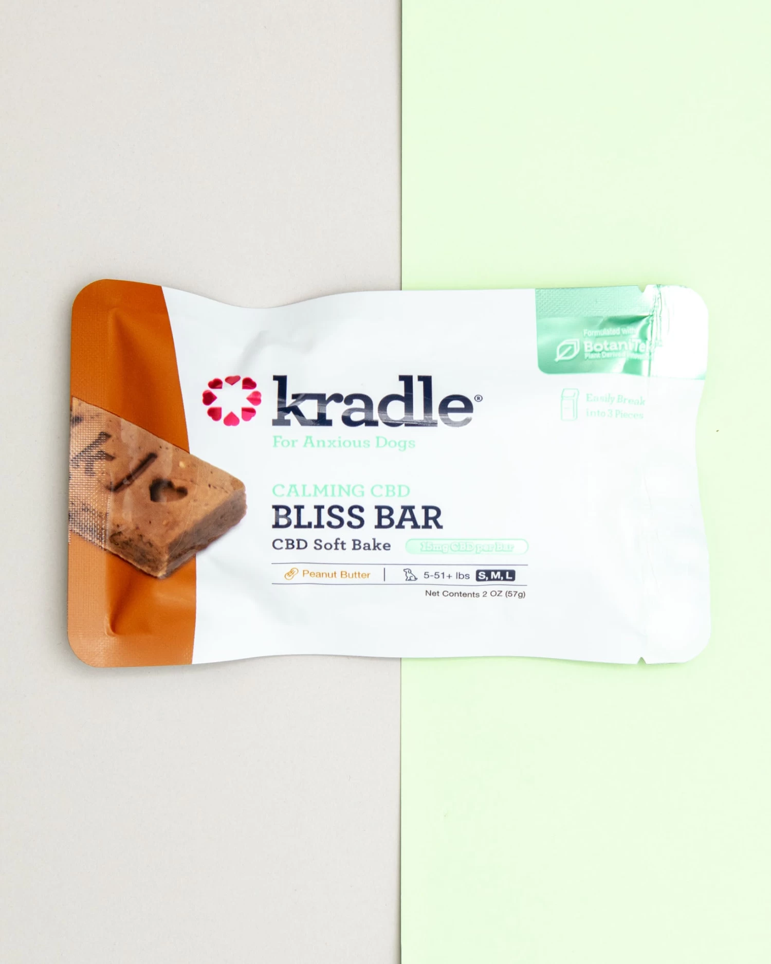 KRADLE Soft Baked CBD Bliss Bar For Dogs