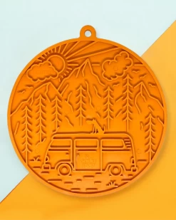 SODA PUP Camp Enrichment Lick Mat With Suction Cups (Made In The USA)