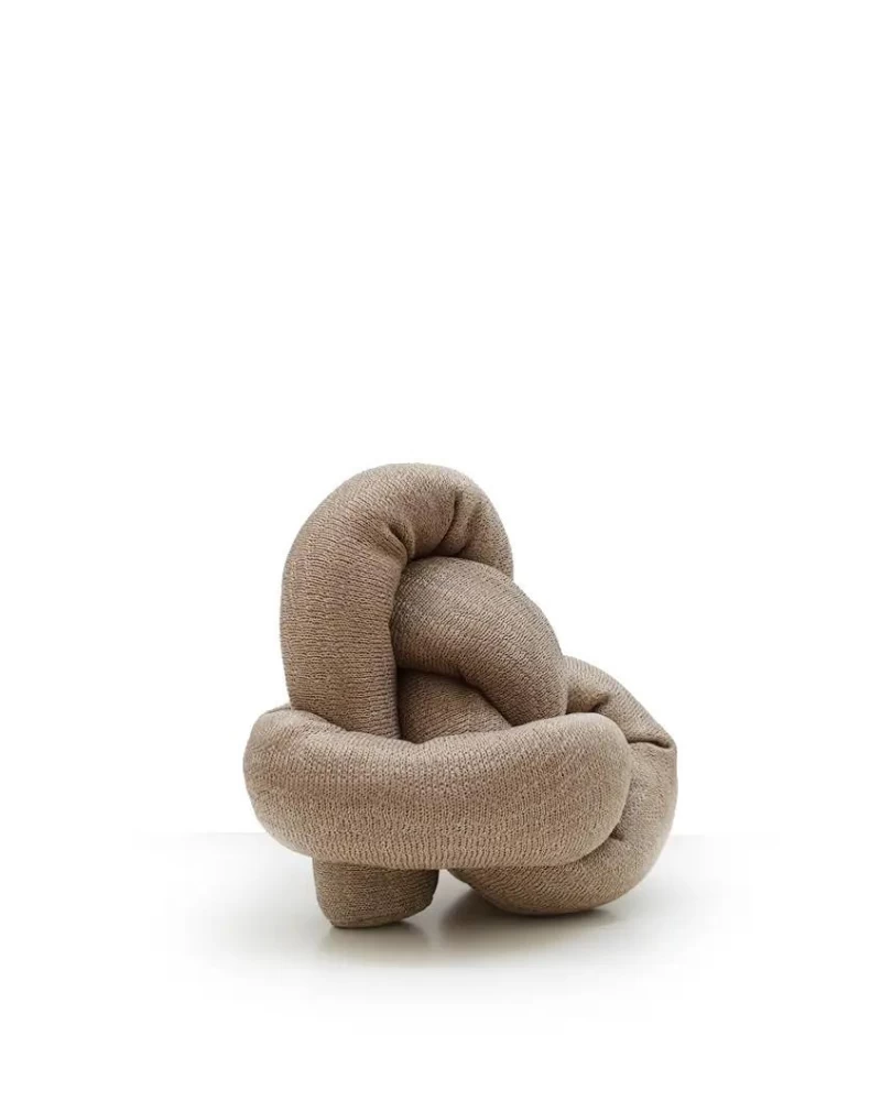 LAMBWOLF COLLECTIVE Nou Interactive Silent Dog Toy In Tan - Image 2