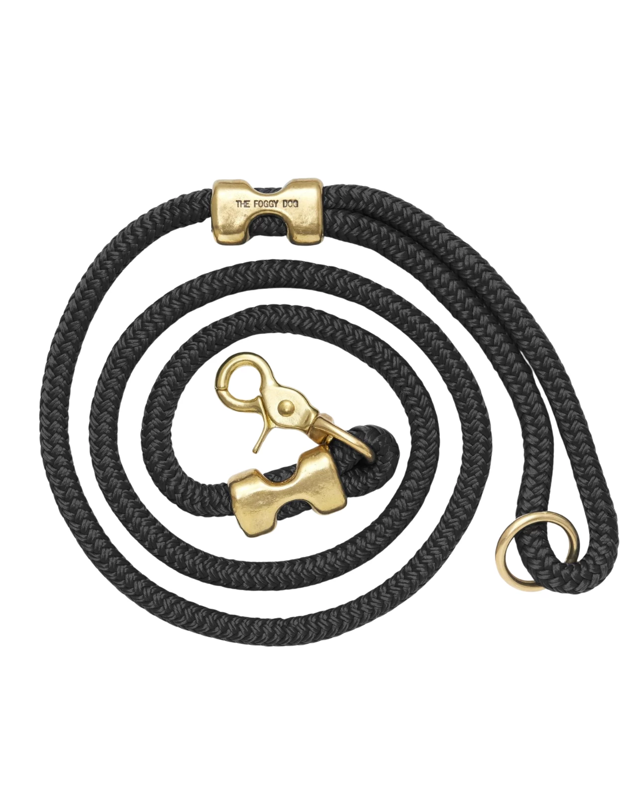 THE FOGGY DOG Onyx Marine Rope Dog Leash (Made In The USA) - Image 2