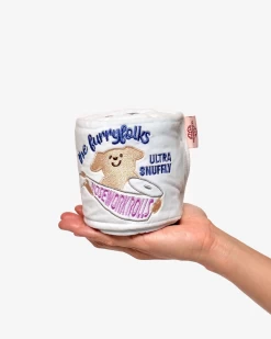 THE FURRYFOLKS Toilet Paper Nosework Dog Toy
