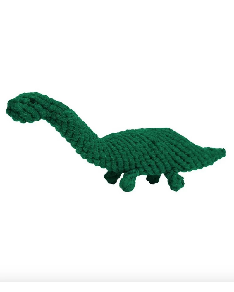 JAX & BONES Brent The Brontosaurus Rope Dog Toy - Image 6