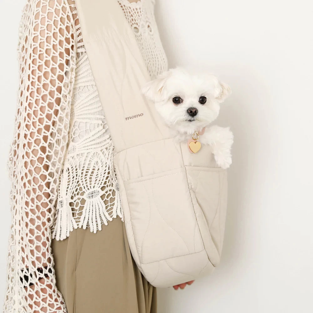 MONCHERI Quilted Dog Sling - Image 9