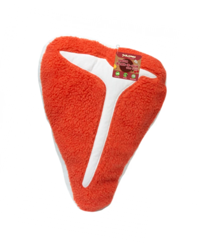 ROYAL PETS Mega BBQ Super Steak Plush Squeaky Dog Toy (20" In Length) - Image 6