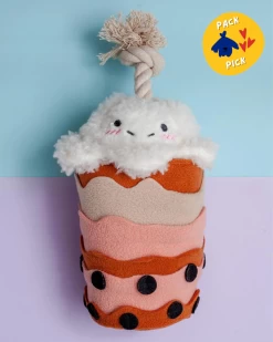 INJOYA Boba Interactive Snuffle Dog Toy