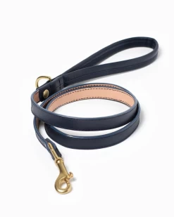 RAMONA FOR YOU Midnight Leather Dog Leash (Made In Guatemala)