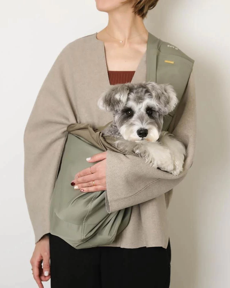 MONCHERI Lightweight Fabric Dog Sling - Image 4