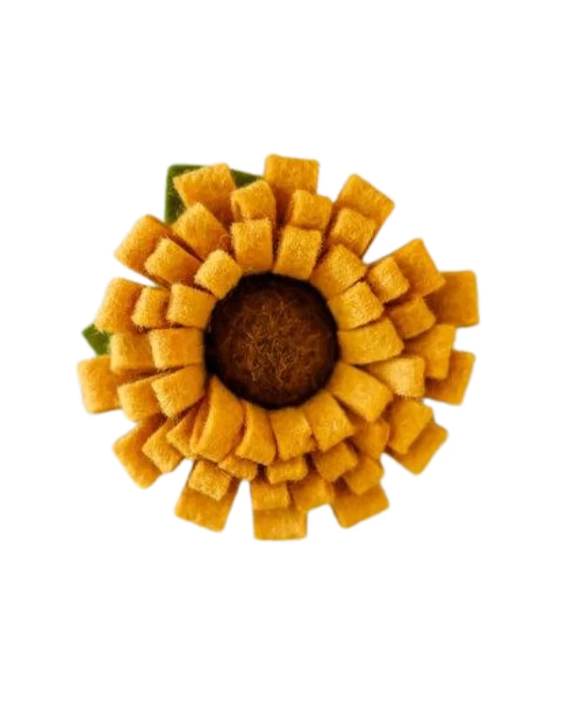 MIMI GREEN Dog Collar Sunflower (Made In The USA) - Image 4