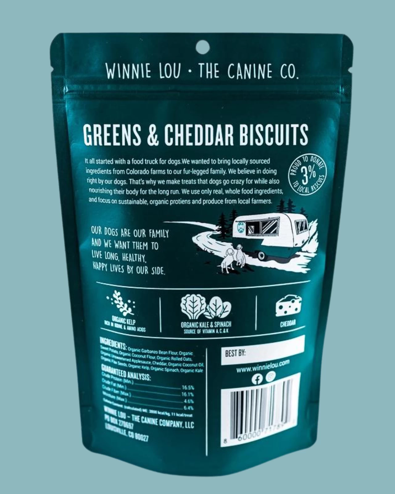 WINNIE LOU Greens & Cheddar Pretzels - Image 3