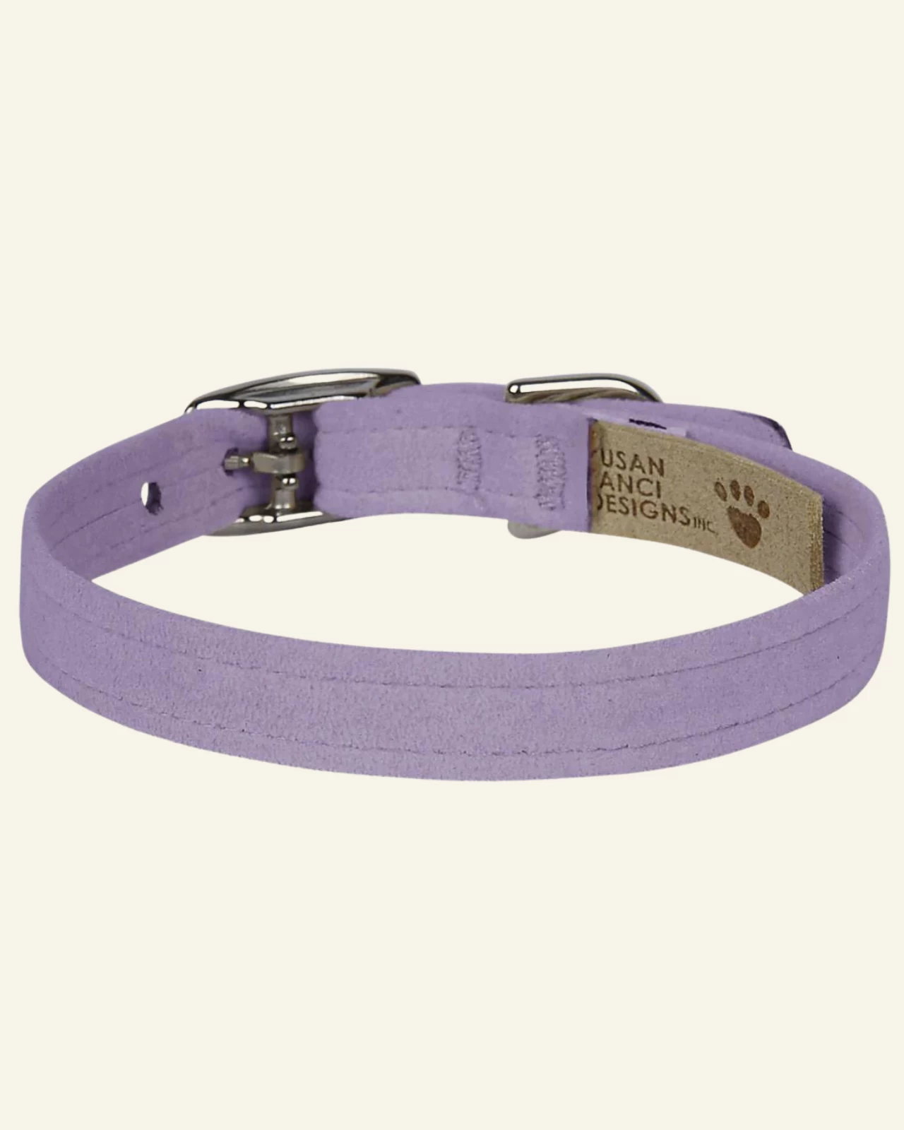 SUSAN LANCI DESIGNS Ultrasuede Dog Collar (Made In The USA) - Image 4