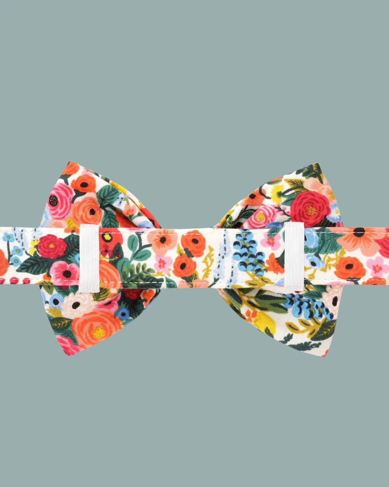THE FOGGY DOG Rifle Paper Co. X TFD Garden Party Spring Dog Bow Tie (Made In The USA) - Image 3