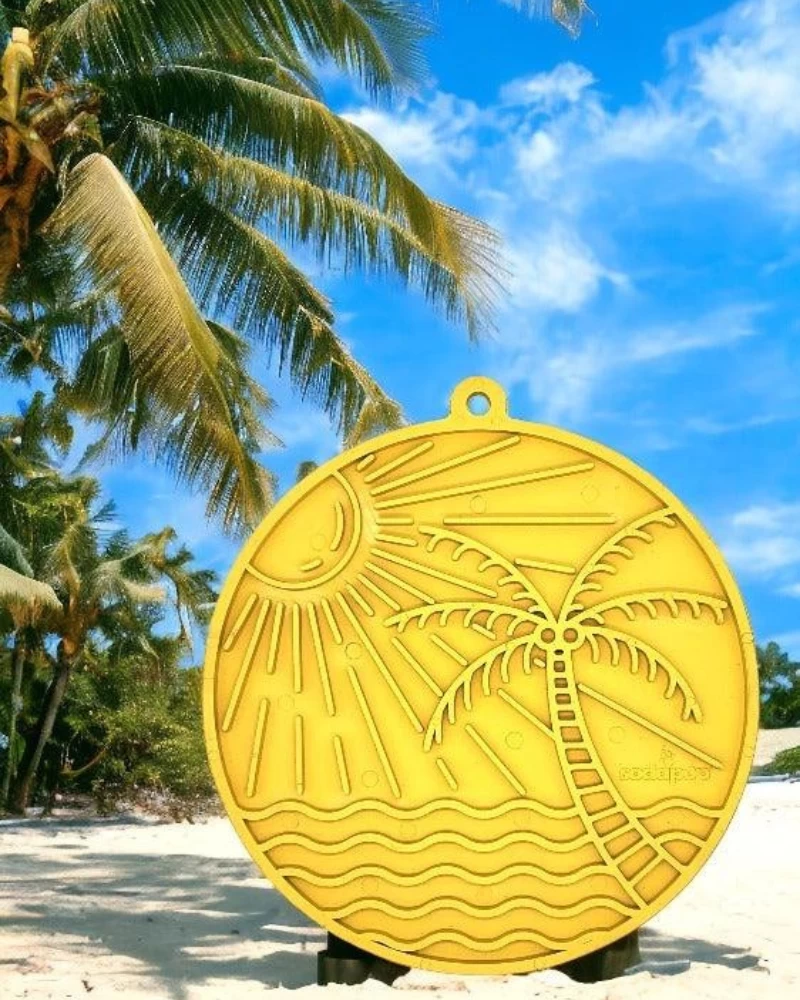 SODA PUP Sun N' Sea Enrichment Lick Mat With Suction Cups (Made In The USA) - Image 4