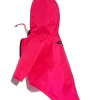 WAGWEAR Nylon Dog Rainbreaker In Neon Pink