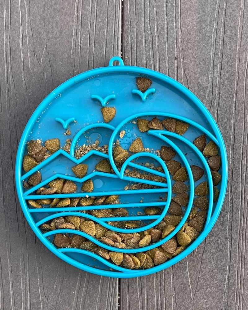 SODA PUP Baja Shallow Slow Feeder Dog Bowl (Made In The USA) - Image 2