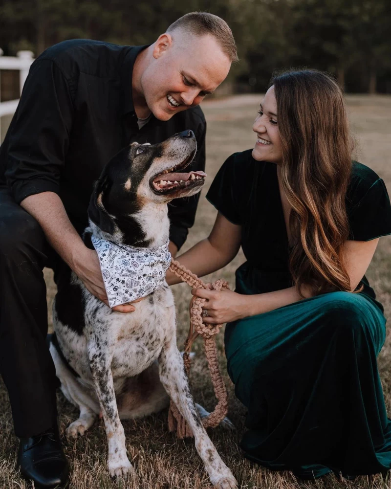 MODERN COMPANION Dog Bandana For Weddings Or Engagement (Made In The USA) - Image 3