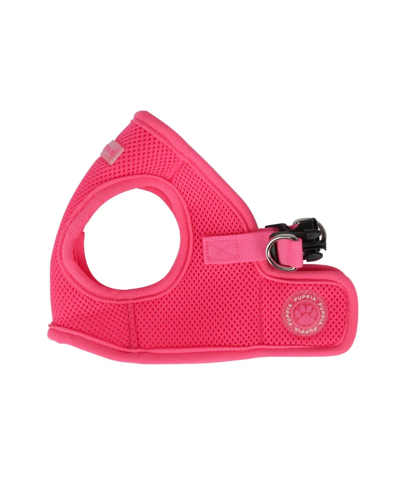 PUPPIA Soft Vest Dog Harness In Neon Pink (FINAL SALE) - Image 4