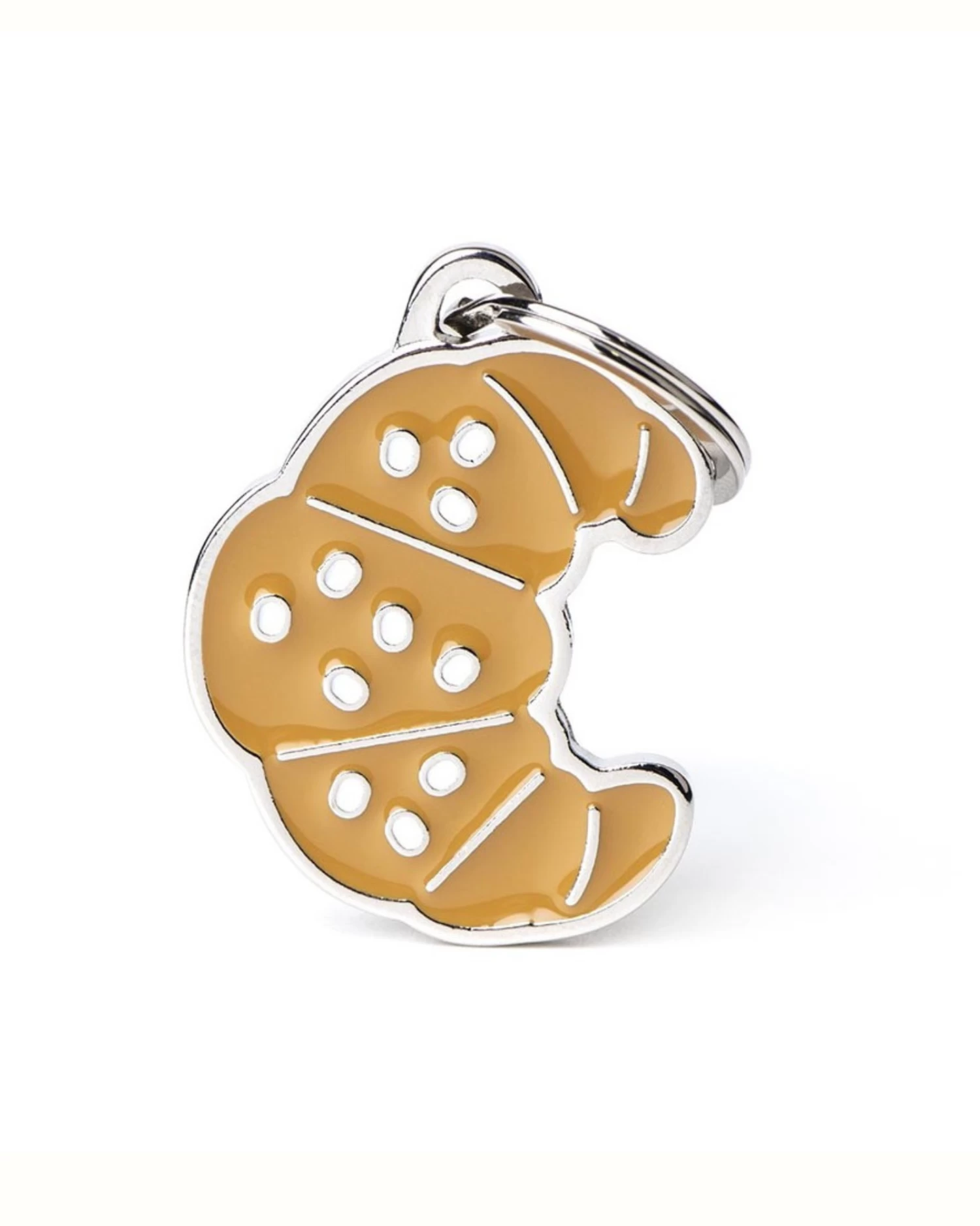 MY FAMILY J'Adore Croissants Custom Pet ID Tag - Image 3