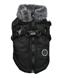 PUPPIA Donavan Winter Harness Dog Jacket (FINAL SALE)