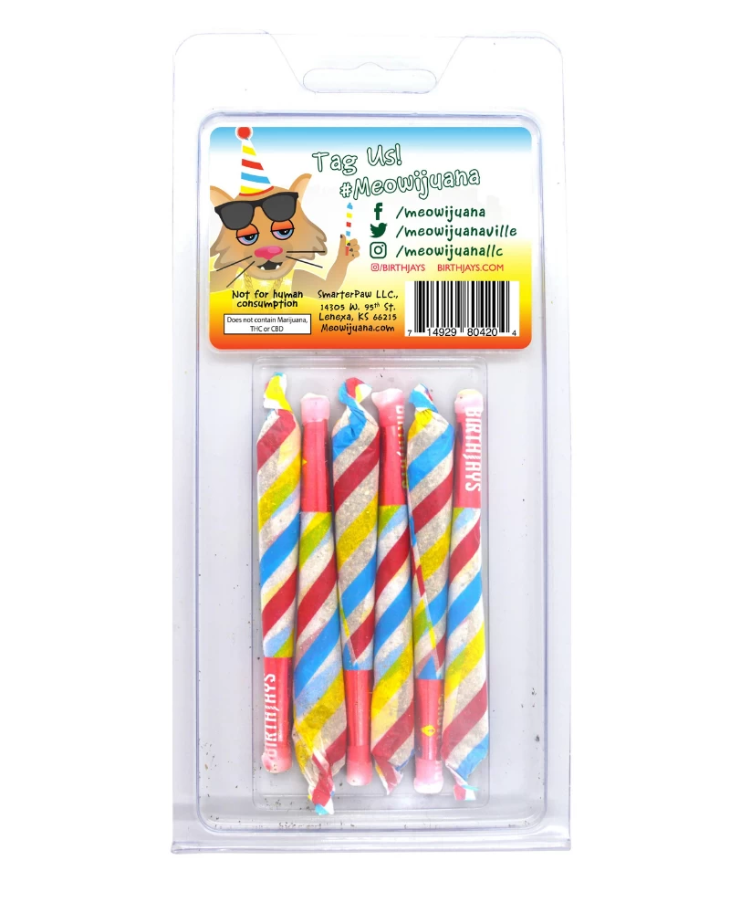 MEOWIJUANA Birthjays™ Party Sized Catnip Joints - Image 4
