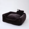 HELLO DOGGIE The Divine Dog Bed In Espresso (Custom/Direct-Ship) (Made In The USA)