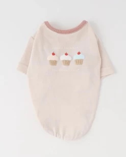 MONCHERI Cupcake Love Dog T-Shirt