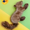 FLUFF & TUFF Peanut The Squirrel Squeaky Dog Plush Toy