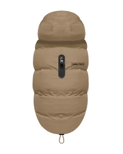 CANADA POOCH Insulated Waterproof Dog Puffer In Tan