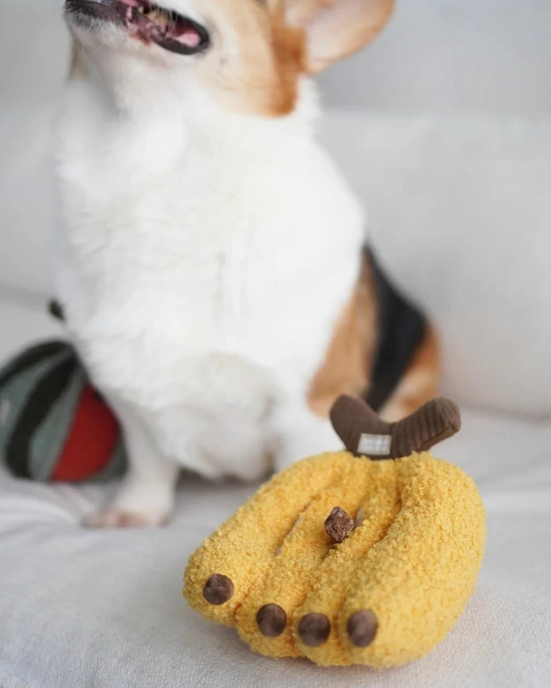 LAMBWOLF COLLECTIVE Banana Interactive Snuffle Dog Toy - Image 8