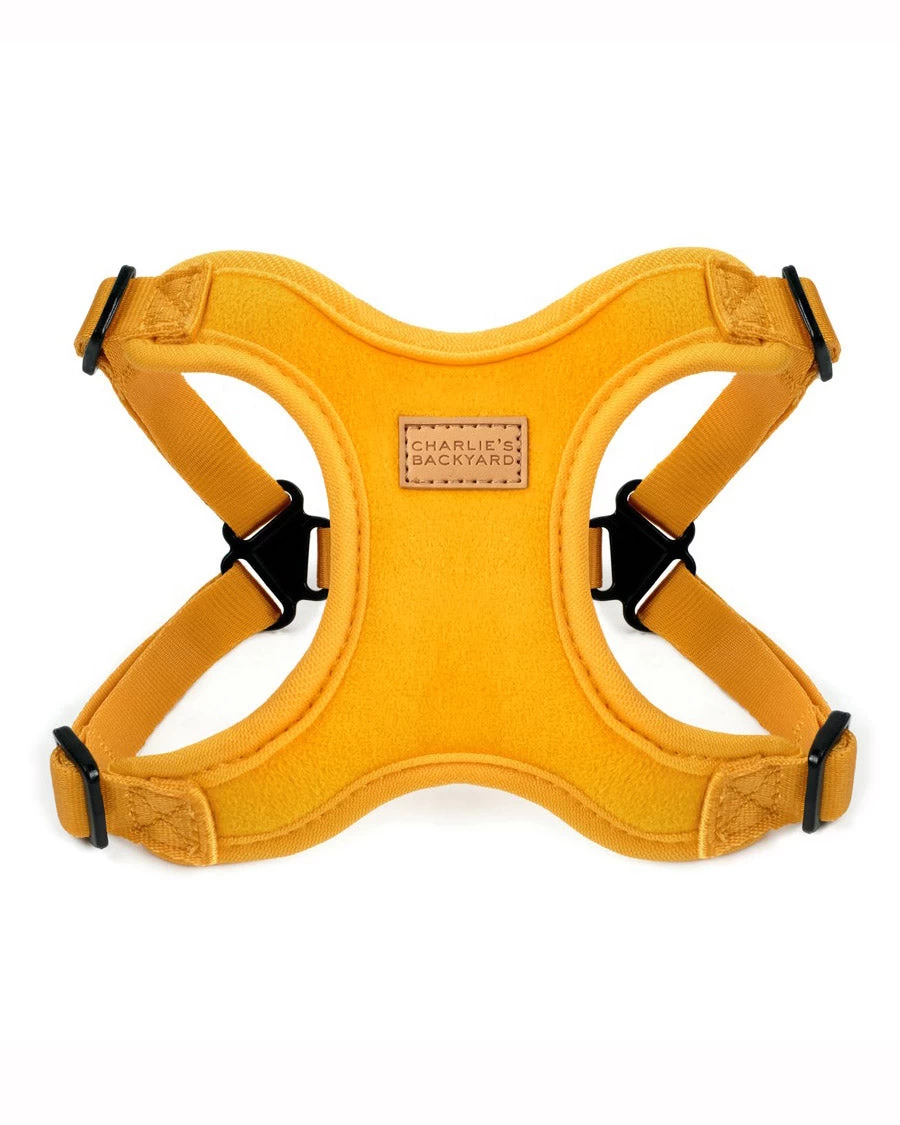 CHARLIE'S BACKYARD Comfort Dog Harness In Yellow - Image 5