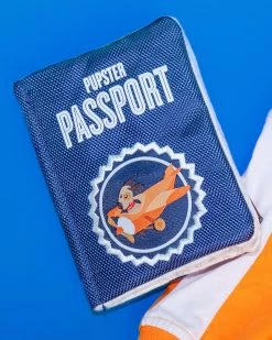 P.L.A.Y. Pupster Passport Crinkle Dog Toy