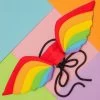 DOGO Adjustable Tie-On Rainbow Dog Wings