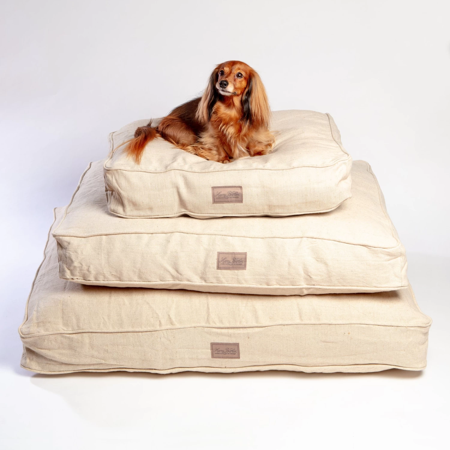 HARRY BARKER Rectangular Tweed Dog Bed (Direct-Ship) - Image 2