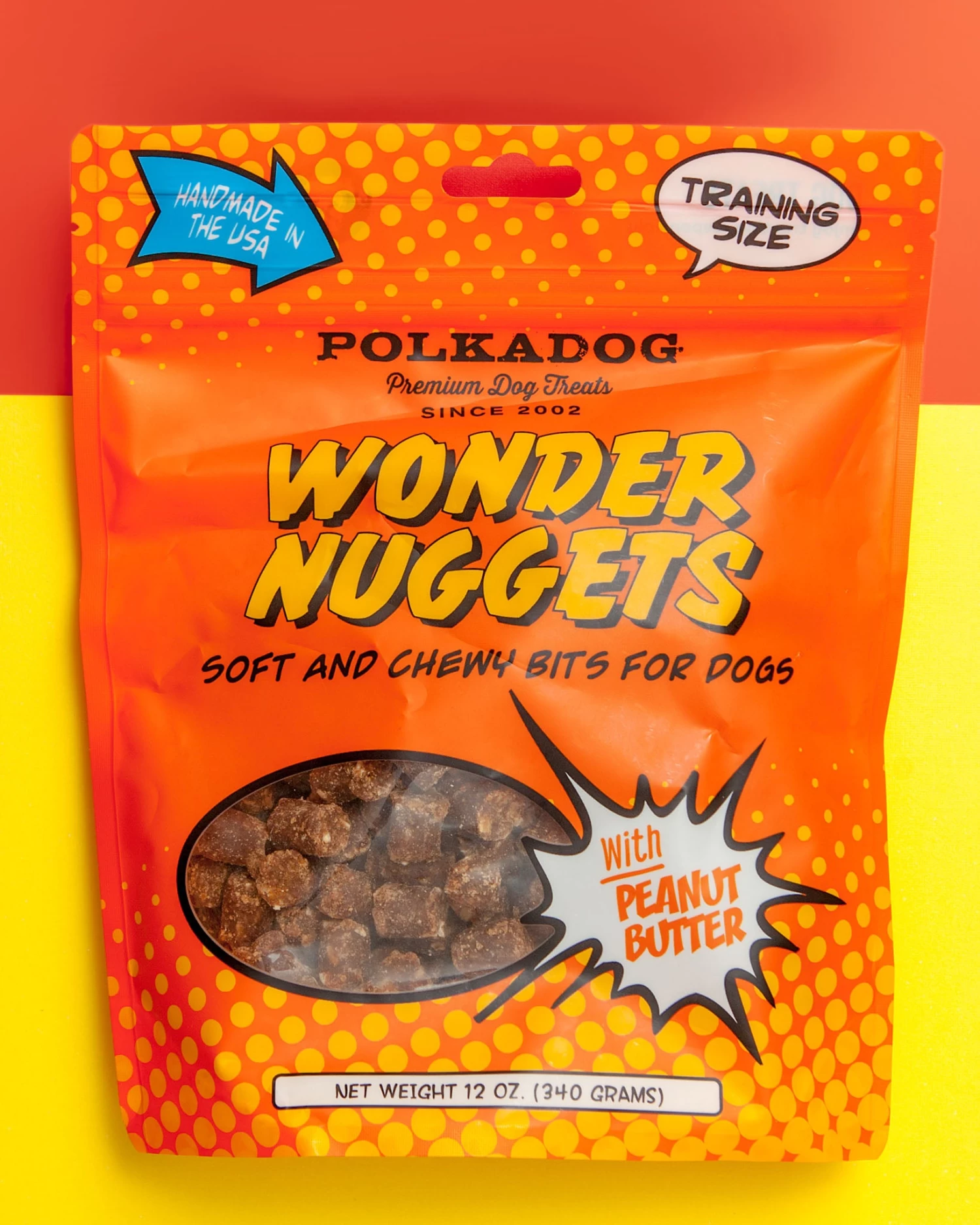 POLKA DOG BAKERY Wonder Nuggets Soft Peanut Butter Dog Treats