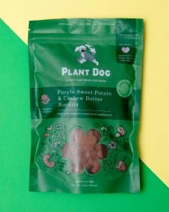 PLANT DOG Purple Sweet Potato Dog Biscuit Treats