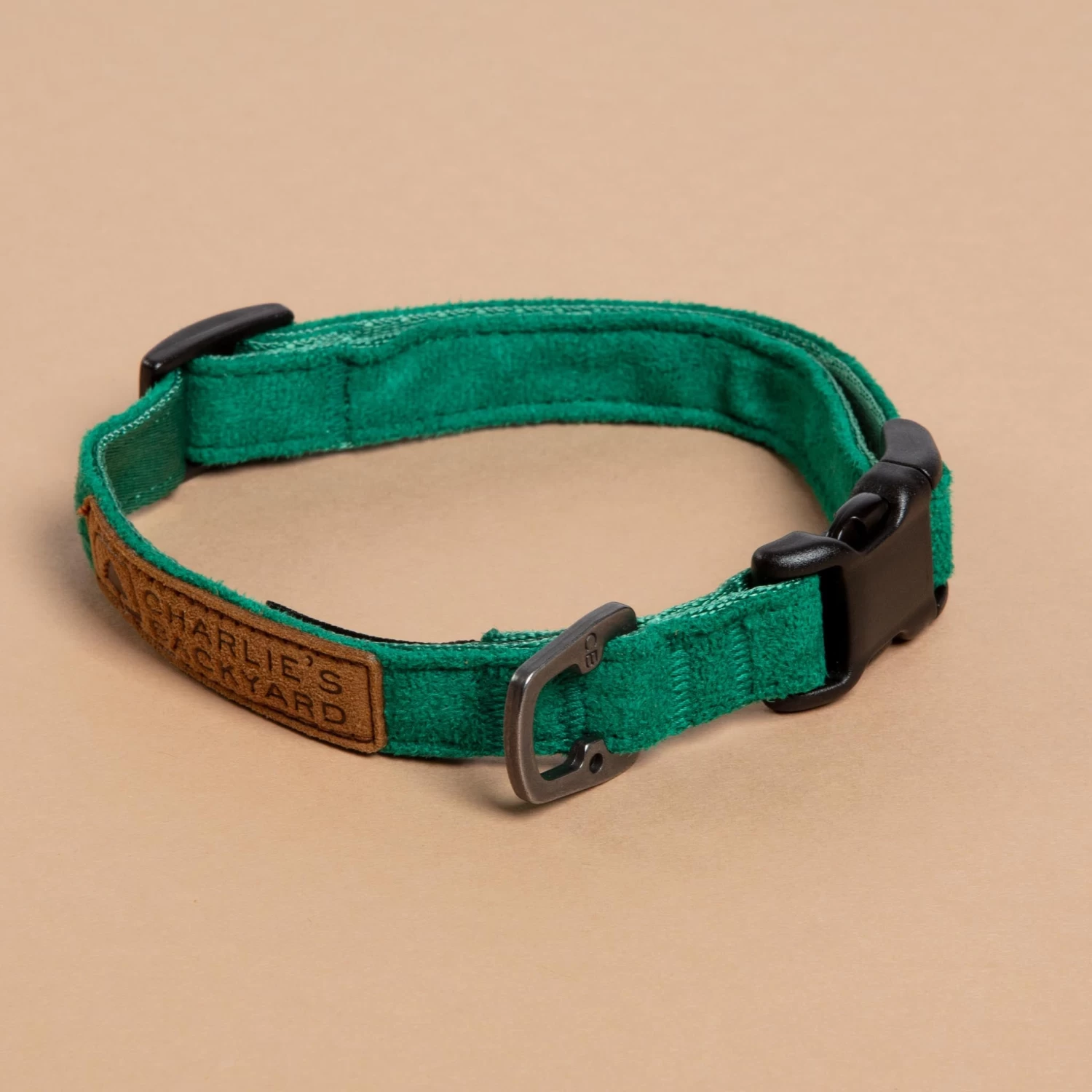 CHARLIE'S BACKYARD Easy Dog Collar In Green - Image 3