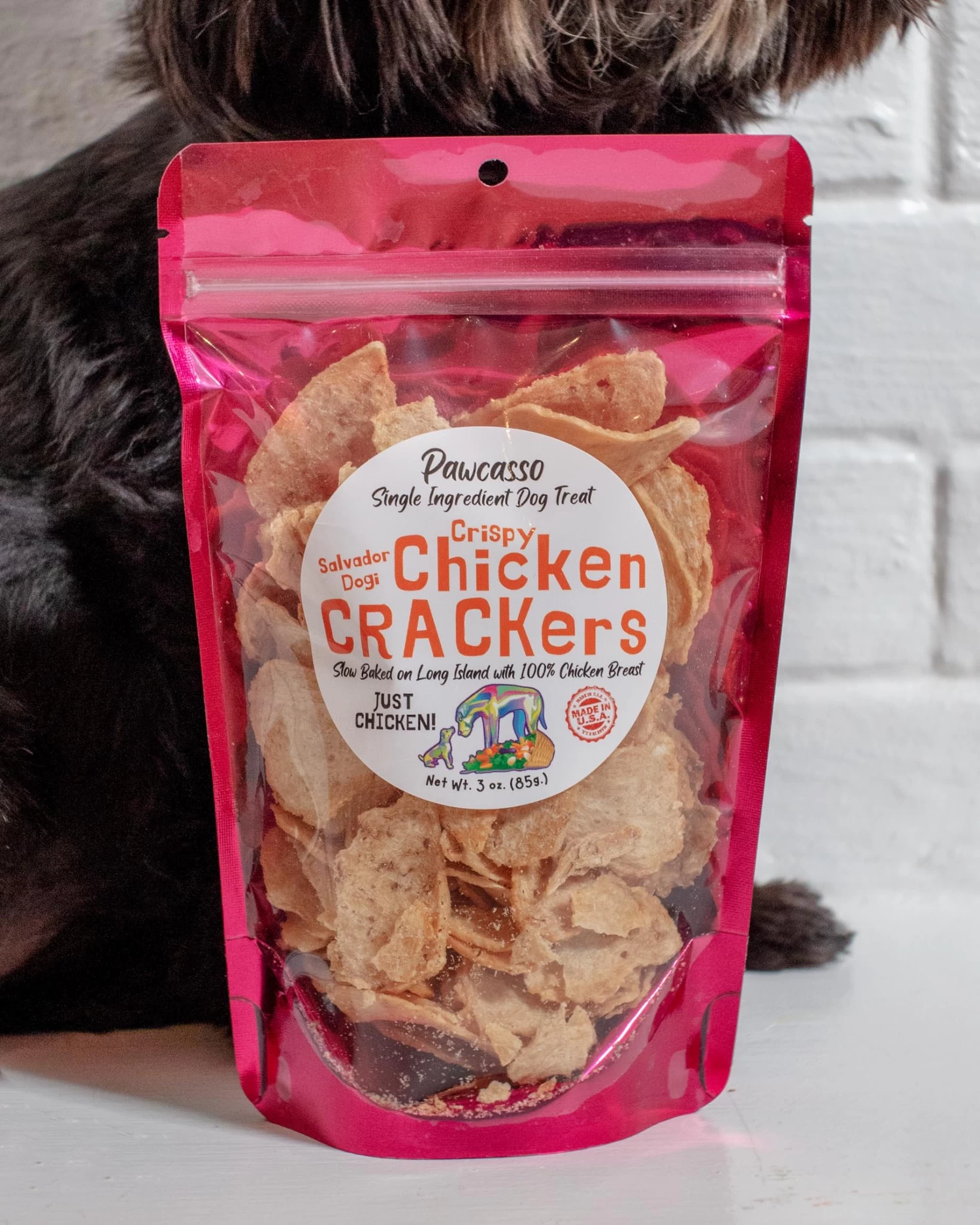 PAWCASSO Chicken Crackers Dog Treat (Made In The USA) - Image 3