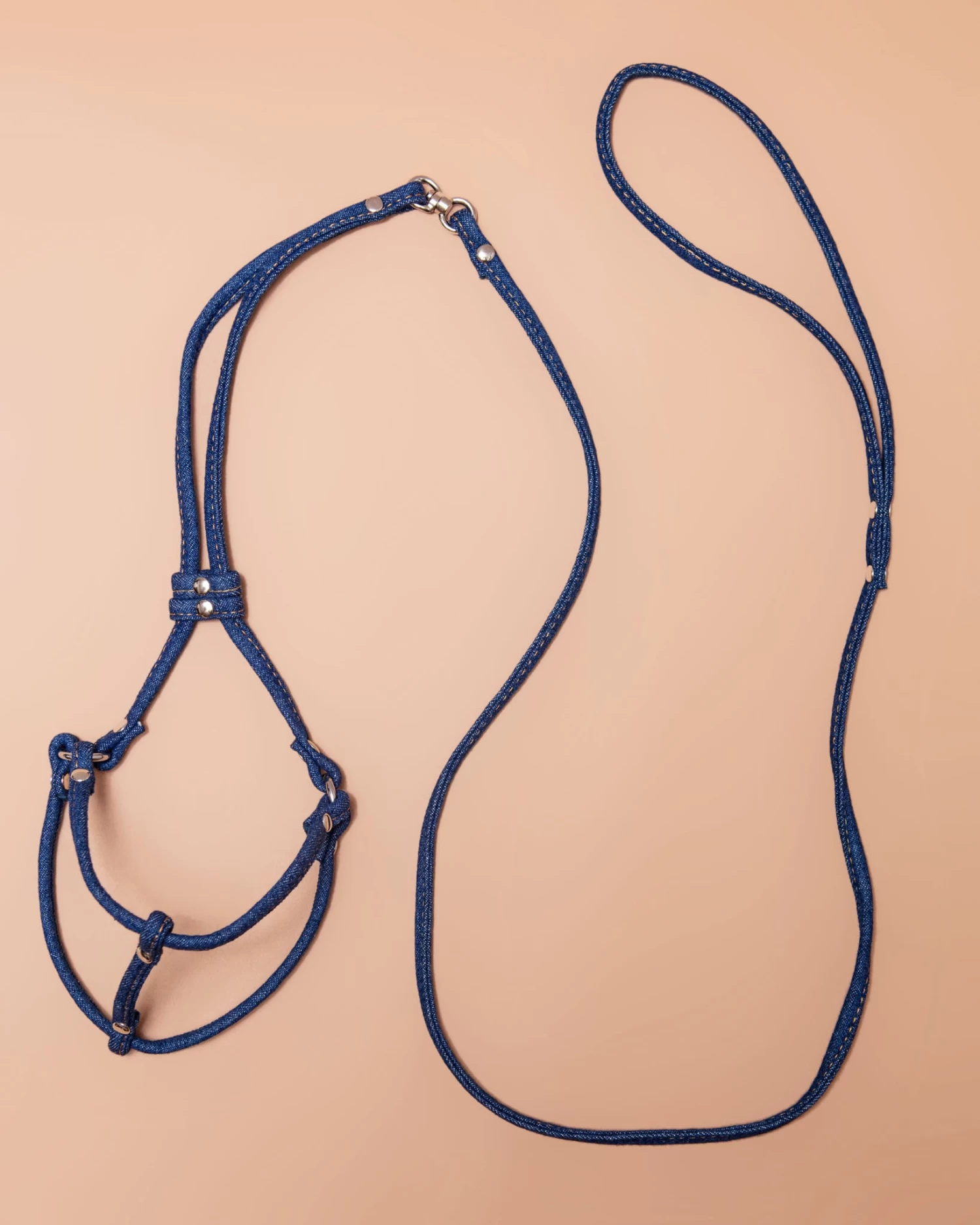 DOG & CO. Denim Step-In Adjustable Dog Harness (Made In The USA) - Image 3