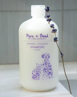 PURE + GOOD Purifying Shampoo For Dogs & Cats In Lavender & Chamomile