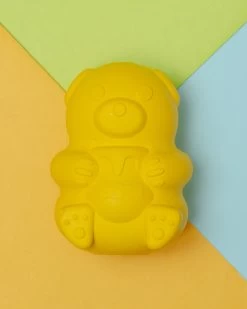 SODA PUP Honey Bear Tuff Chew & Treat Dispensing Dog Toy (Made In The USA)