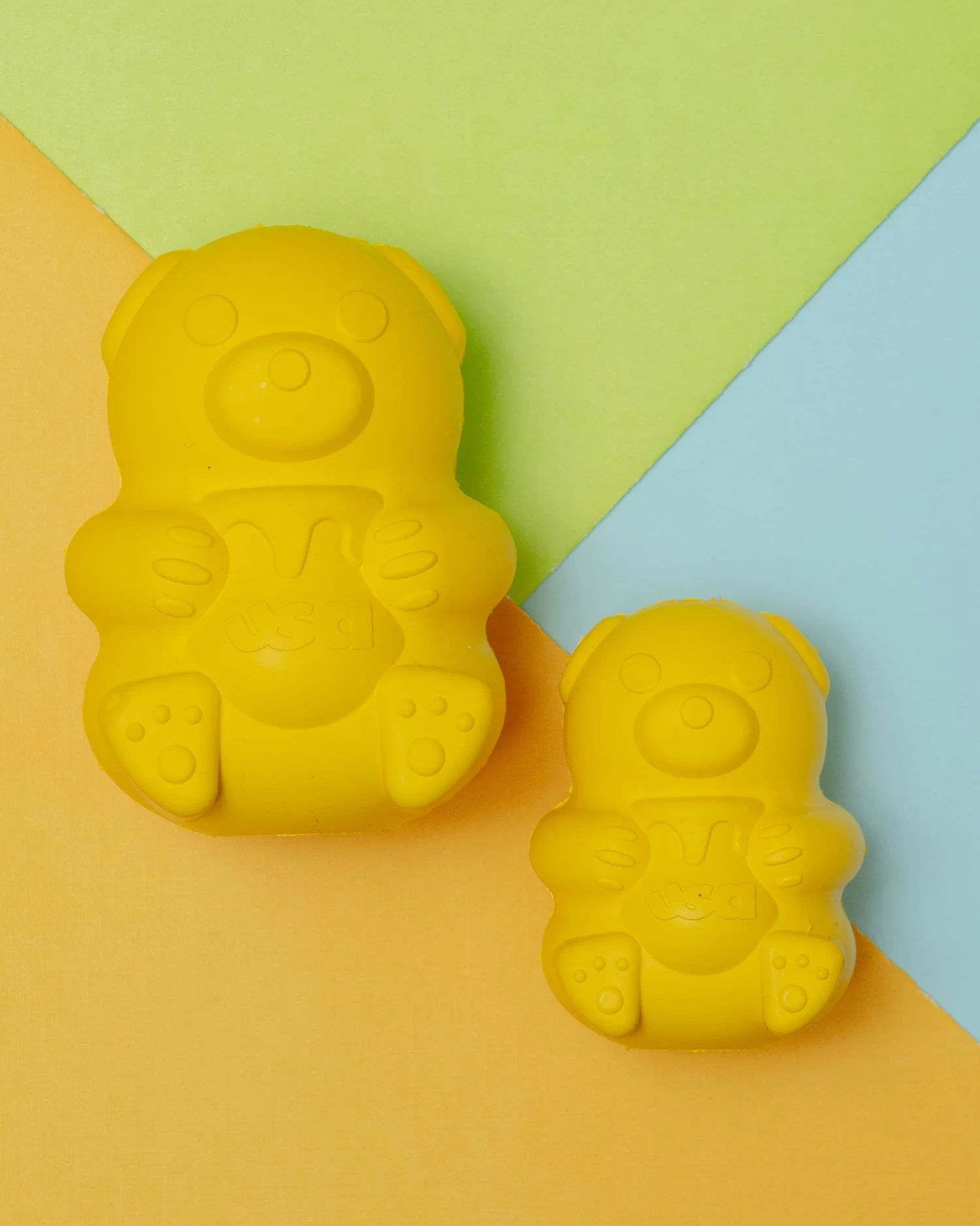 SODA PUP Honey Bear Tuff Chew & Treat Dispensing Dog Toy (Made In The USA) - Image 2