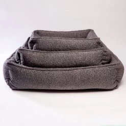 BOWSER'S PET PRODUCTS Urban Lounger Dog Bed In Grey Sheepskin (Direct Ship)