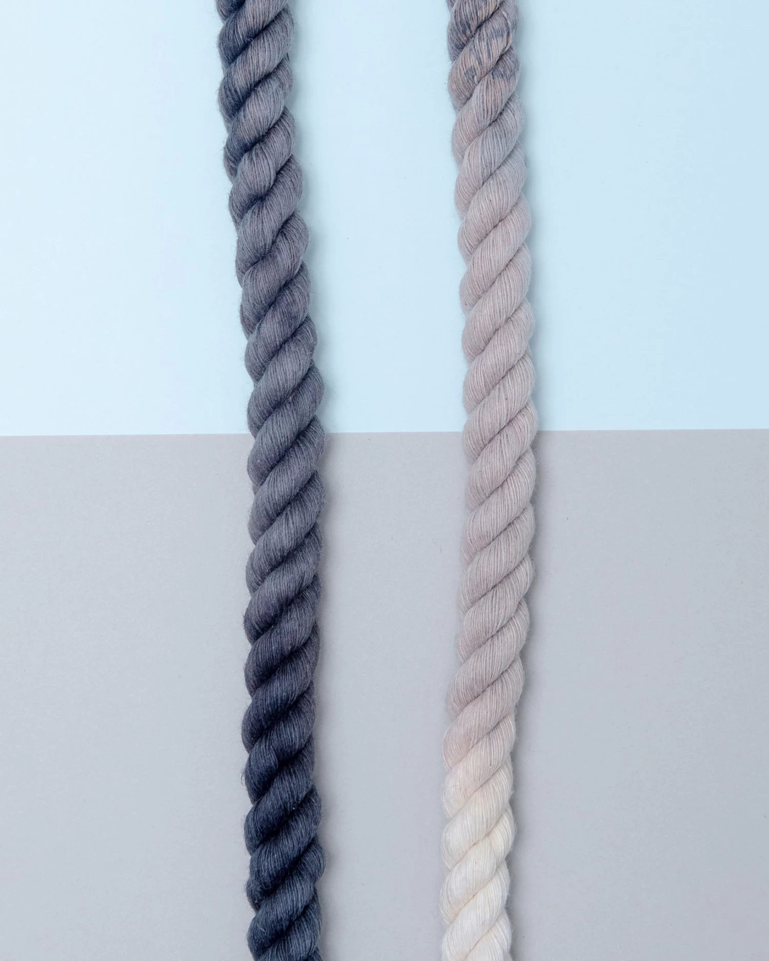 FOUND MY ANIMAL Rope Collar In Grey Ombré (Made In The USA) (FINAL SALE) - Image 5