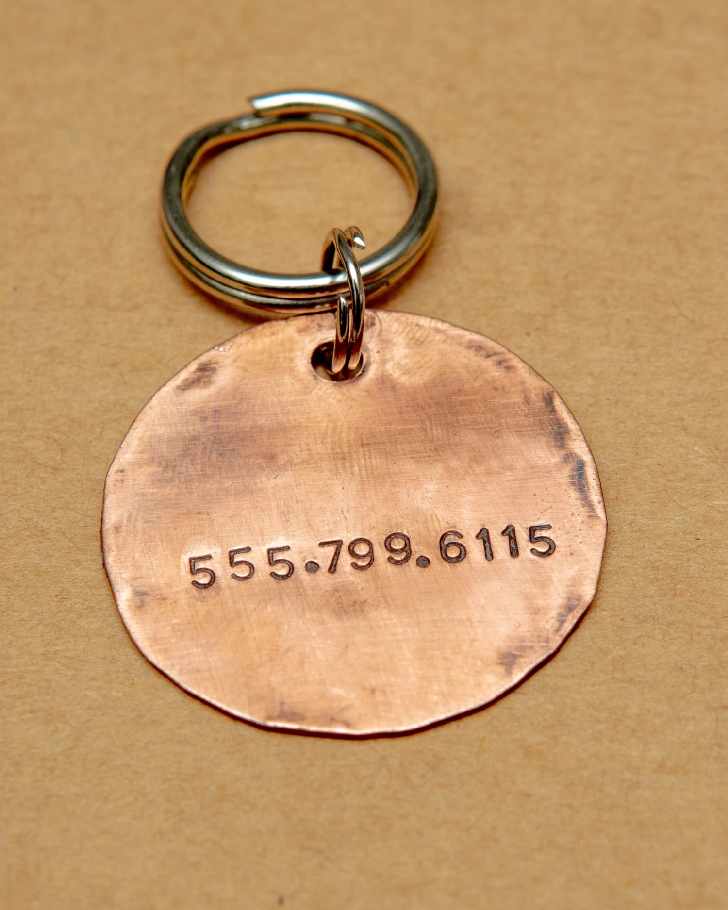 THE COPPER POPPY Woodland Custom Dog ID Tag (Custom/Drop-Ship) (Made In The USA) - Image 5